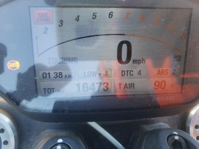 2014 DUCATI MONSTER 12 ZDM1RBSW2EB004557