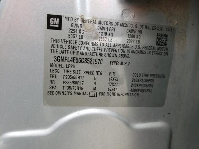 2012 CHEVROLET CAPTIVA SP 3GNFL4E56CS521970