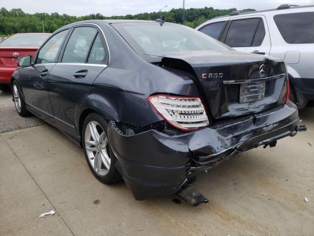 2013 MERCEDES-BENZ C 250 WDDGF4HB2DR264919