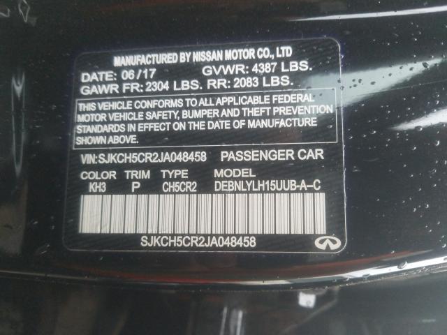 2018 INFINITI QX30 BASE SJKCH5CR2JA048458