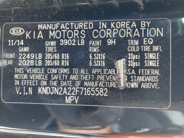 2015 KIA SOUL KNDJN2A22F7165582