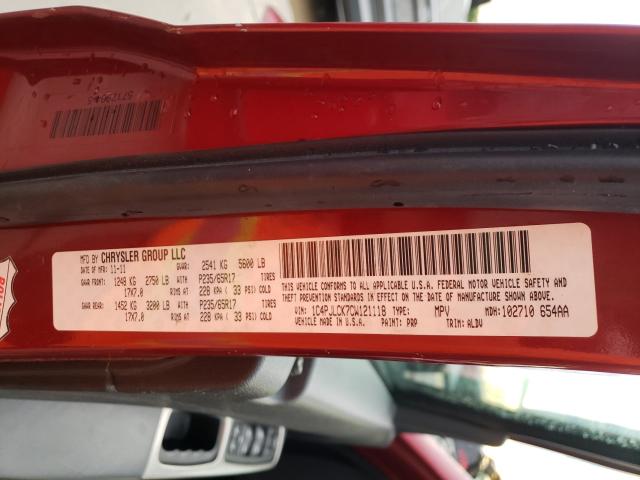 2012 JEEP LIBERTY LI 1C4PJLCK7CW121118