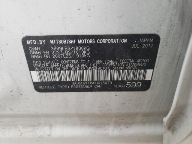 2017 MITSUBISHI LANCER ES JA32U2FU5HU015079