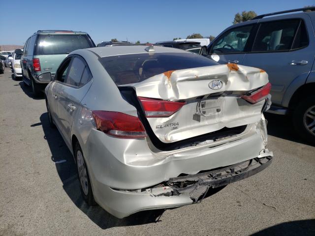 2017 HYUNDAI ELANTRA SE KMHD74LF7HU108541