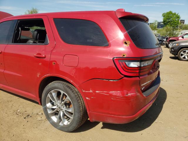 Dodge Durango 2 красный матовый