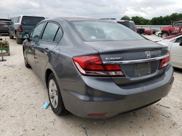 2013 HONDA CIVIC LX 19XFB2F51DE251612