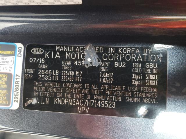 KNDPM3AC7H7149523 2017 Kia Sportage Lx