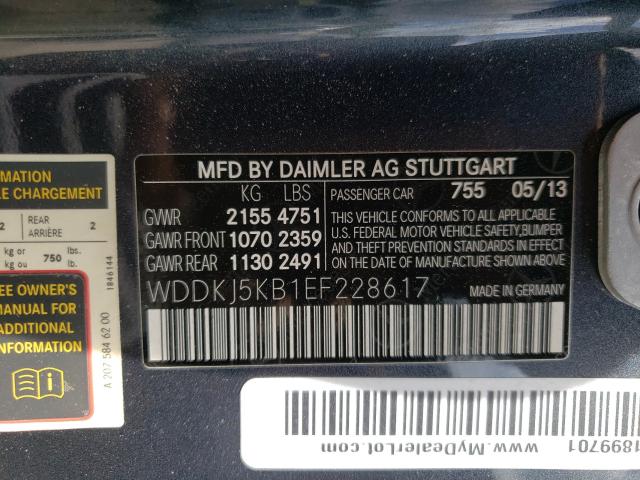 2014 MERCEDES-BENZ E 350 WDDKJ5KB1EF228617