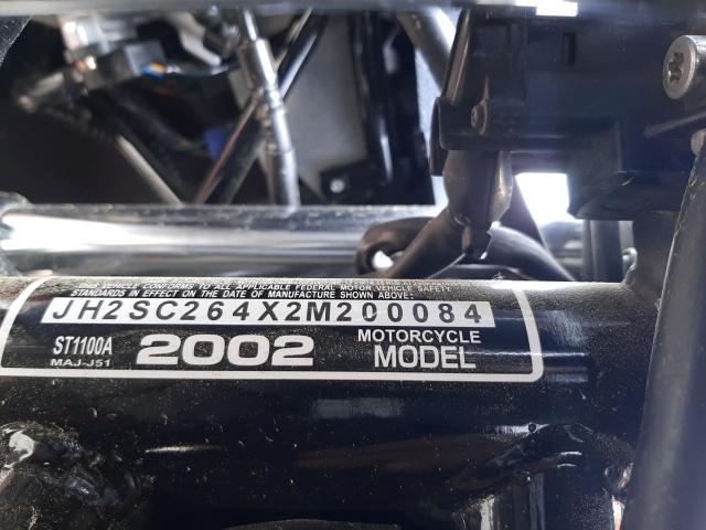 2002 HONDA ST1100 A JH2SC264X2M200084