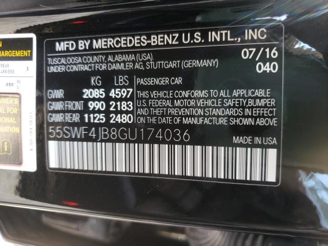 2016 MERCEDES-BENZ C 300 - 55SWF4JB8GU174036