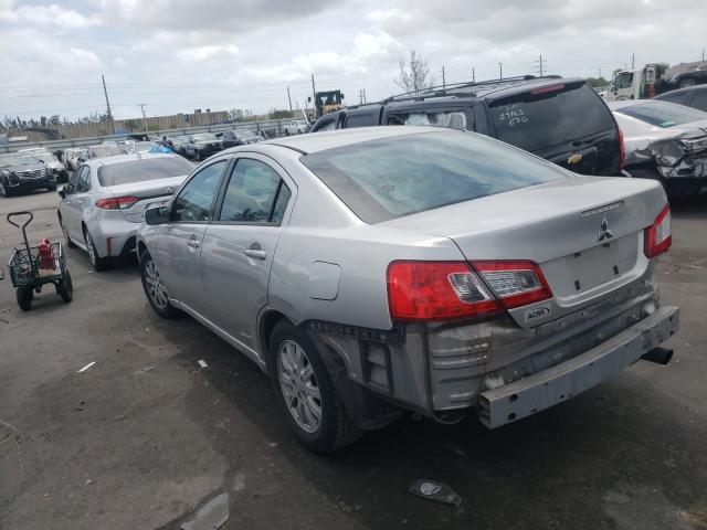 2012 MITSUBISHI GALANT FE 4A32B2FF9CE006832