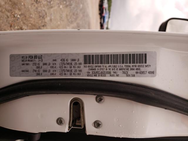 2019 RAM 2500 TRADE 3C6UR5CL6KG518386