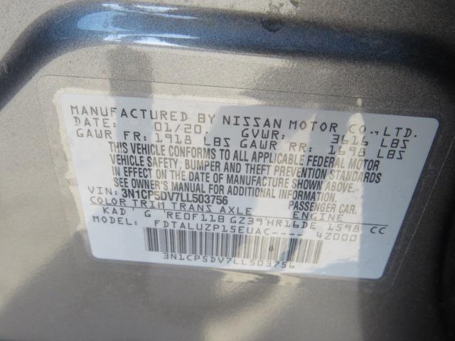 2020 NISSAN KICKS SR 3N1CP5DV7LL503756