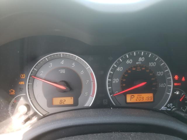 2010 TOYOTA COROLLA BA 2T1BU4EEXAC275777