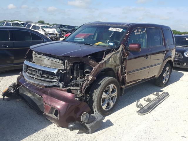 2013 HONDA PILOT EX 5FNYF3H41DB044459