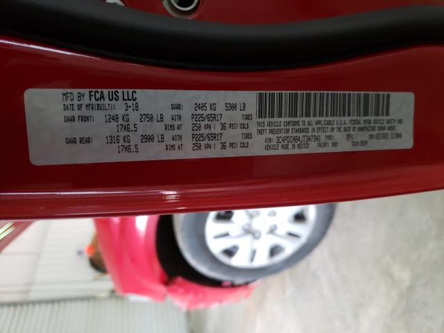 2018 DODGE JOURNEY SE 3C4PDCAB4JT347341