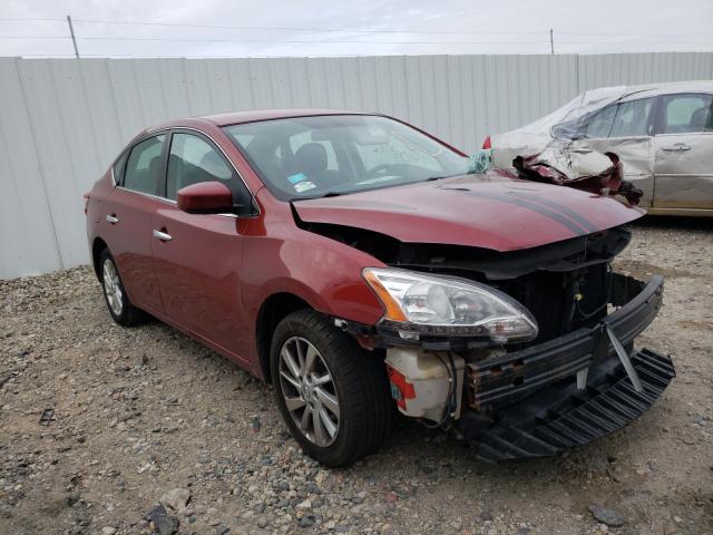 Salvage cars for sale at Lansing, MI auction: 2015 Nissan Sentra S