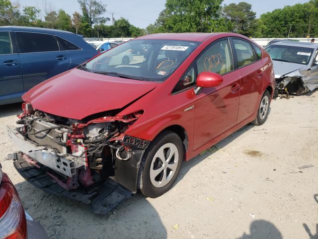 2014 TOYOTA PRIUS JTDKN3DU5E0360137
