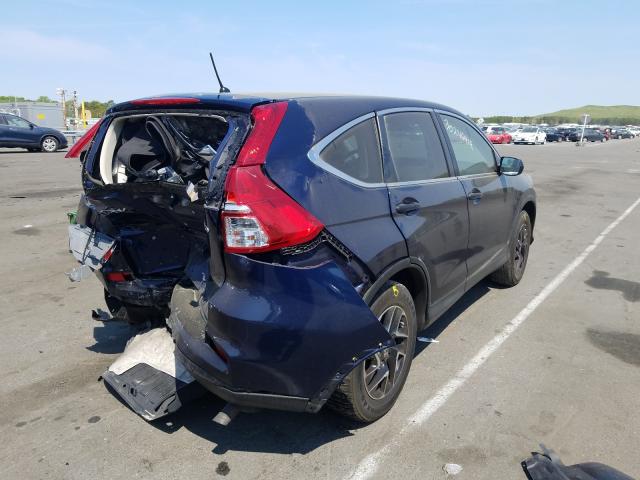 2016 HONDA CR-V SE 2HKRM4H40GH668405