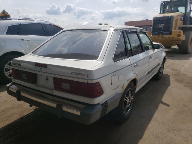 1987 Mercury Lynx Gs VIN: 1MEBM2592HT605730 Lot: 57465324