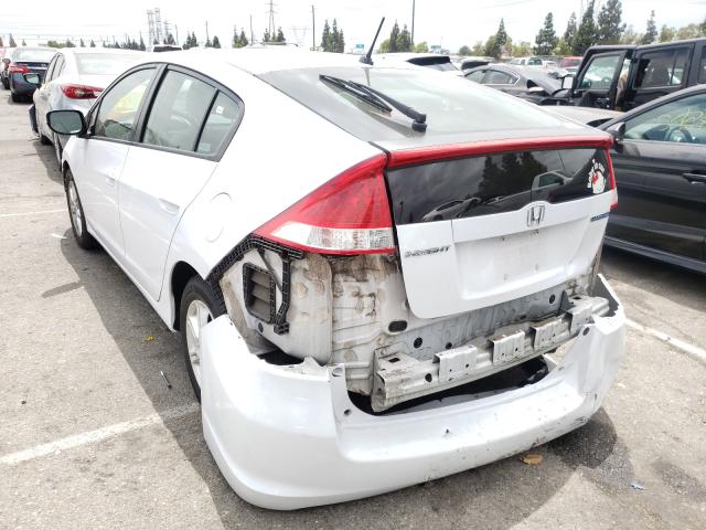 2010 HONDA INSIGHT EX JHMZE2H76AS036575