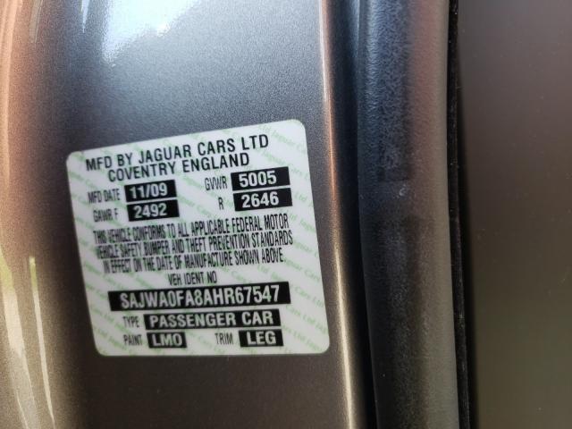 2010 JAGUAR XF LUXURY SAJWA0FA8AHR67547