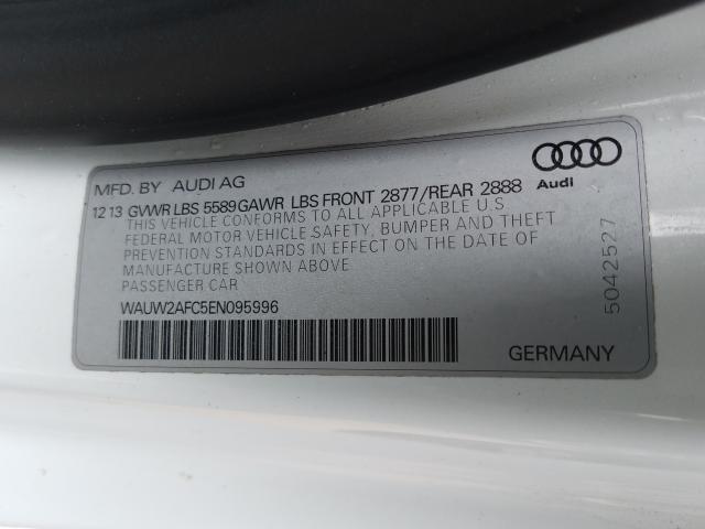 2014 AUDI S7 PREMIUM WAUW2AFC5EN095996