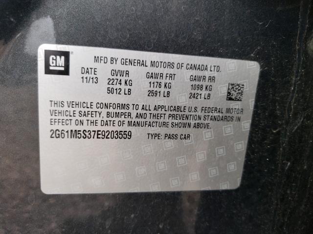 2014 CADILLAC XTS LUXURY 2G61M5S37E9203559