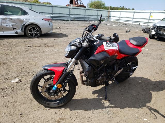 2017 YAMAHA FZ07A JYARM20E0HA000259