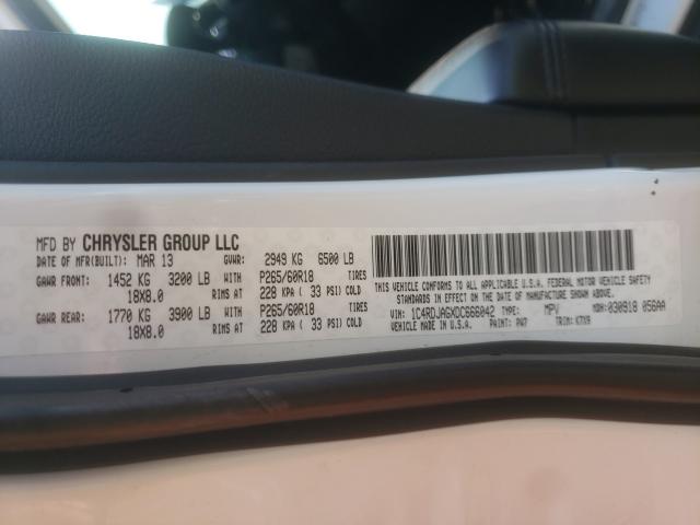 2013 DODGE DURANGO SX 1C4RDJAGXDC666042