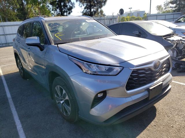 Salvage cars for sale from Copart Rancho Cucamonga, CA: 2020 Toyota Highlander
