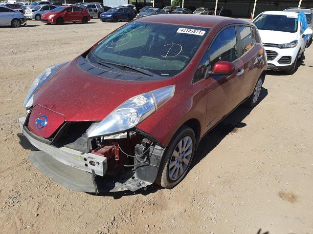 2015 NISSAN LEAF S 1N4AZ0CP6FC306913