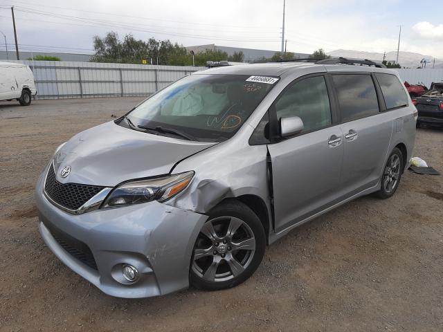 2017 TOYOTA SIENNA SE 5TDXZ3DC2HS855236