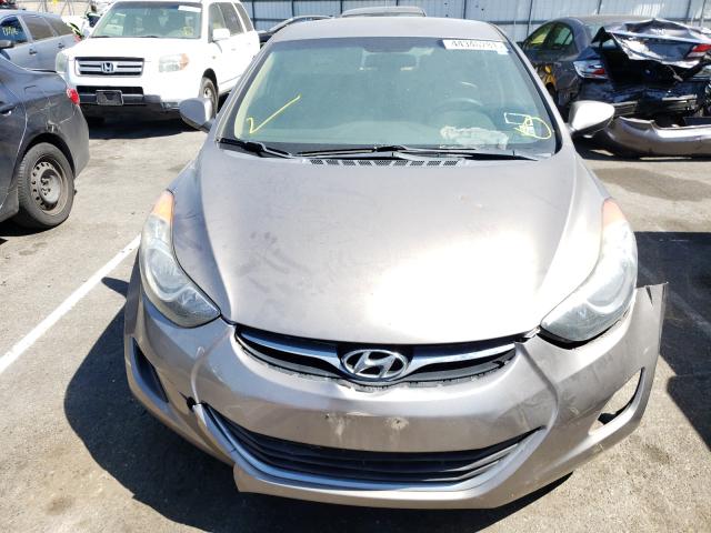 2013 HYUNDAI ELANTRA GL 5NPDH4AE6DH242506