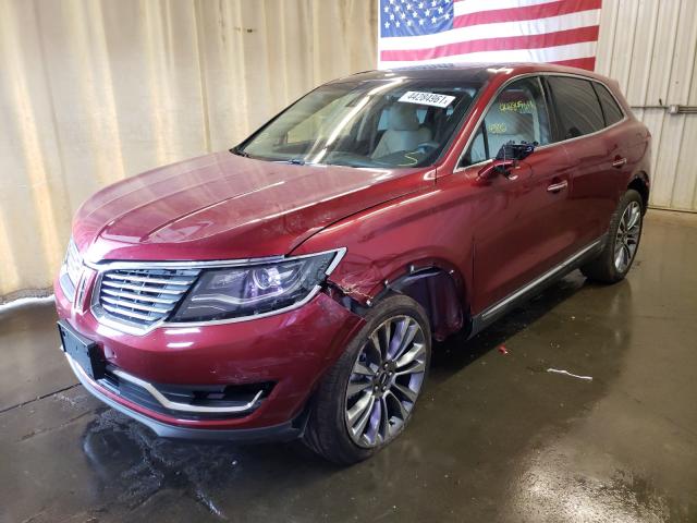 2016 LINCOLN MKX RESERV 2LMTJ8LP1GBL80976