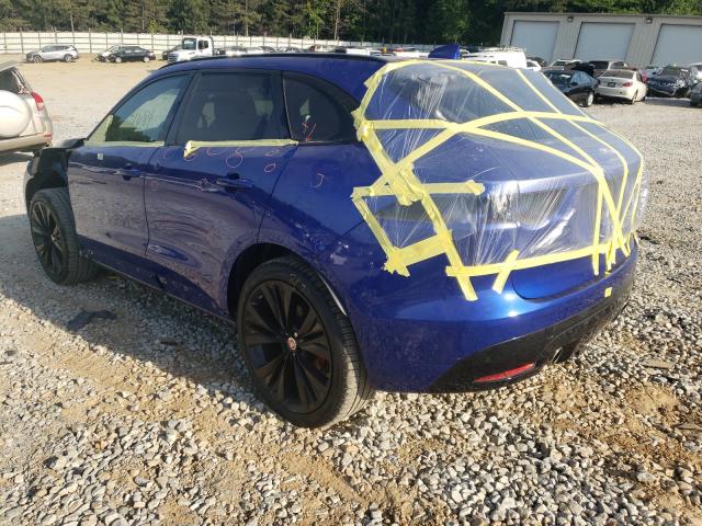 2019 JAGUAR F-PACE S SADCM2FV6KA394623