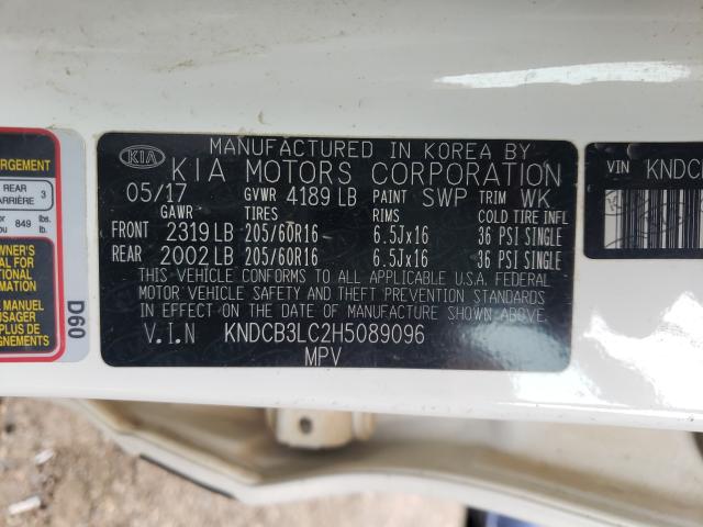 2017 KIA NIRO FE KNDCB3LC2H5089096
