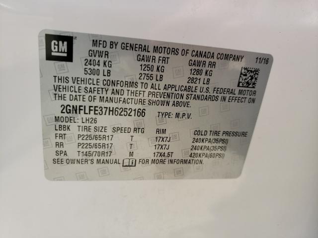2GNFLFE37H6252166 Chevrolet Equinox