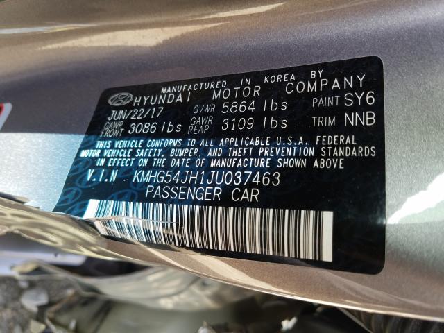 2018 GENESIS G90 ULTIMA KMHG54JH1JU037463