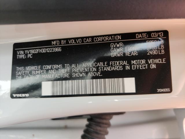 2013 VOLVO S60 T6 YV1902FH3D1223966