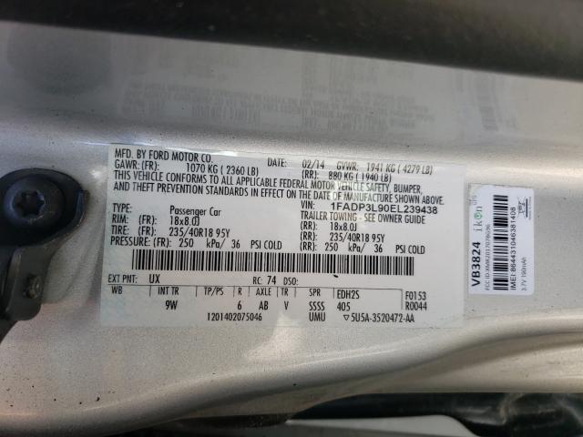 2014 FORD FOCUS ST 1FADP3L90EL239438