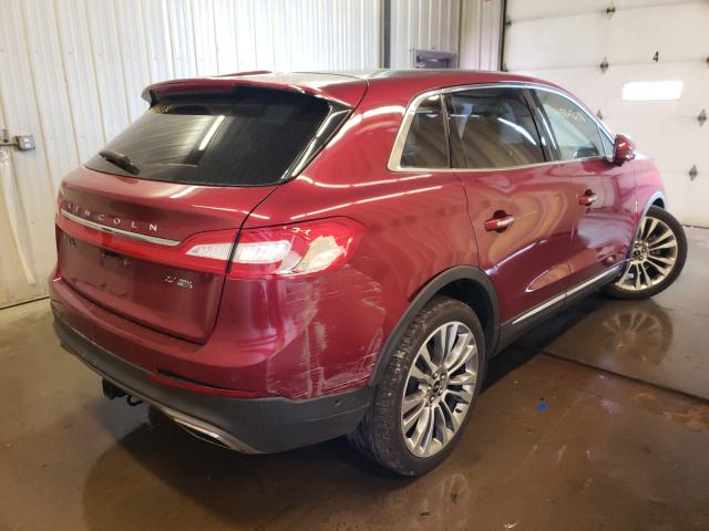2016 LINCOLN MKX RESERV 2LMTJ8LP1GBL80976