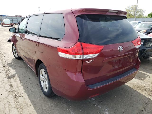 2011 TOYOTA SIENNA BAS 5TDKA3DC6BS007515