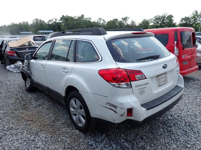 2012 SUBARU OUTBACK 2. 4S4BRBAC8C3279781
