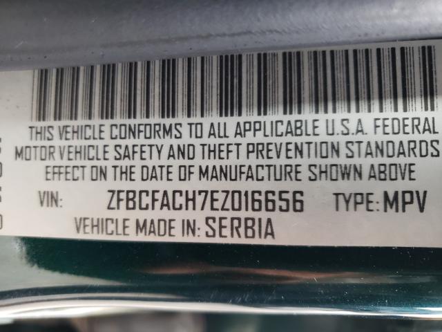 2014 FIAT 500L LOUNG ZFBCFACH7EZ016656