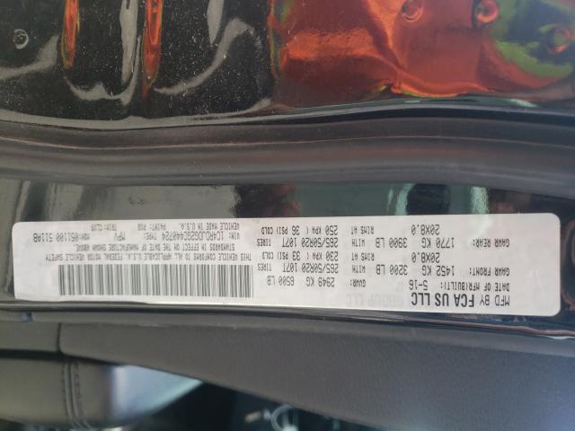 2016 DODGE DURANGO LI 1C4RDJDG2GC440724