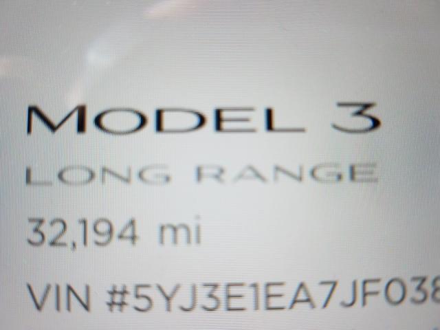 2018 TESLA MODEL 3 5YJ3E1EA7JF038267