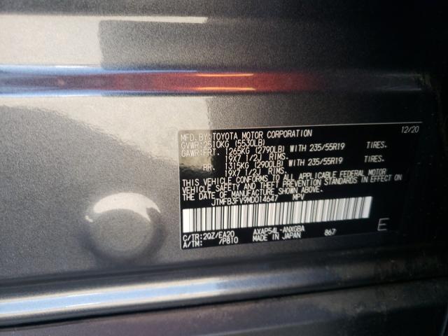 2021 TOYOTA RAV4 PRIME JTMFB3FV9MD014647