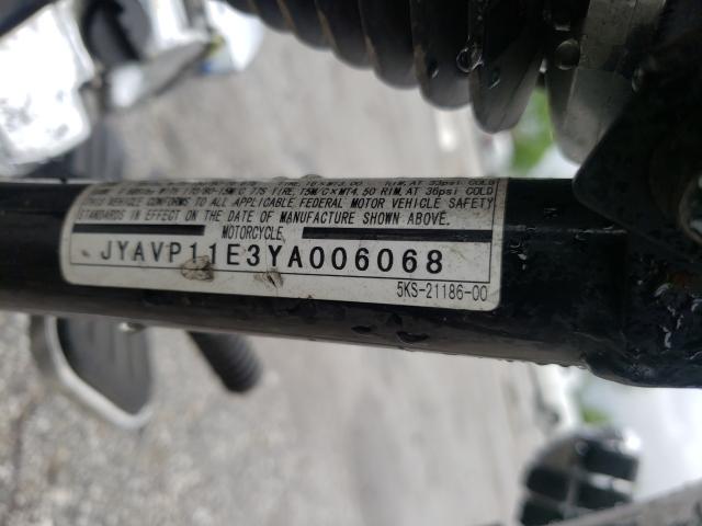 2000 YAMAHA XVS1100 JYAVP11E3YA006068