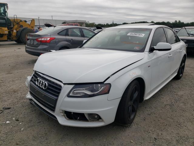 2012 AUDI A4 2.0T WAUFFAFL2CA104176